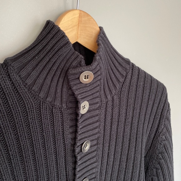 Kenneth Cole mock neck sweater black size large - Picture 3 of 8